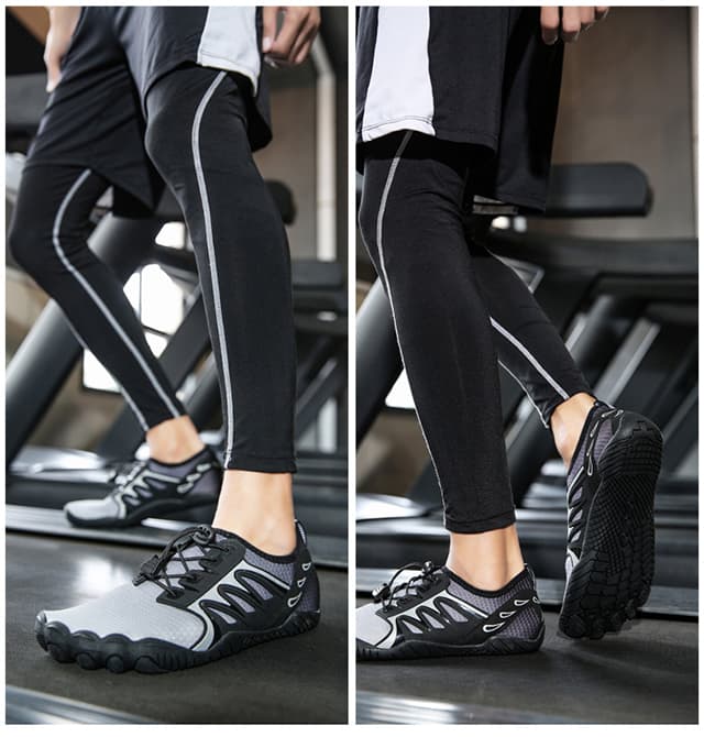 フィットネスシューズ ランニング 足指フィット軽量ランニングシューズ